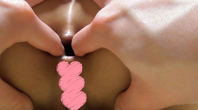 【個撮】【アナル中出し】パイパンアナルをほぐし生ハメ中出し！ゆい